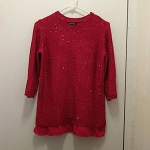 Sequin sweater
